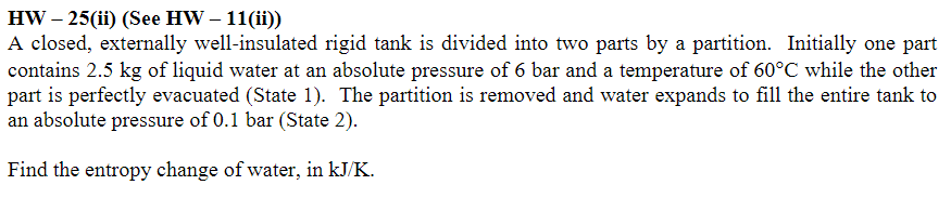 HW - 2 5 ( ii ) ( See HW - 1 1 ( ii ) ) A closed,