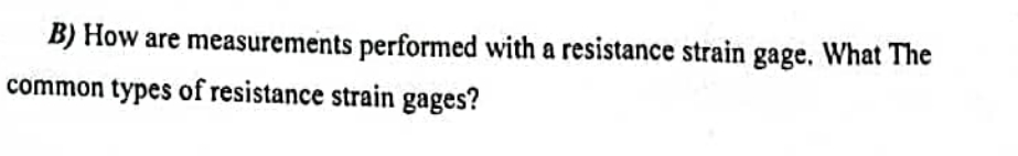 B ) How are measurements performed with a