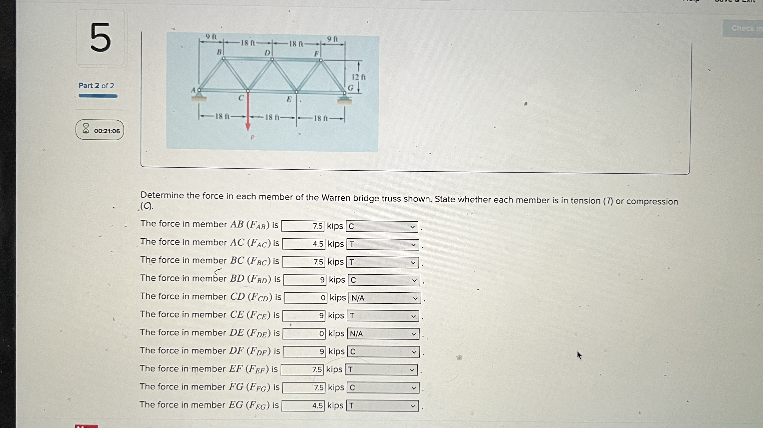 I need the correct solution please problem 5 redo