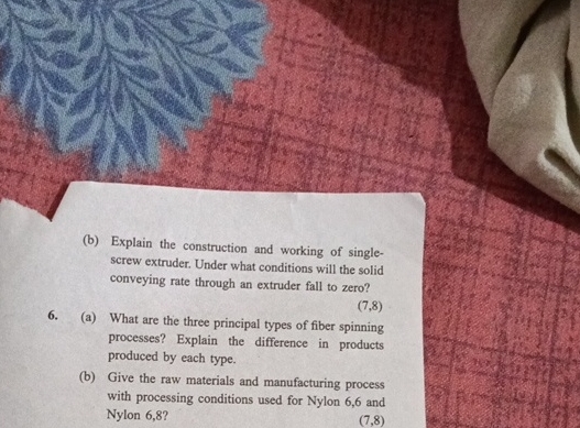 5 . ( a ) what are the various factors ehich