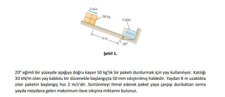 \ ( 2 0 ^ { \ circ } \ ) e imli bir y zeyde a a