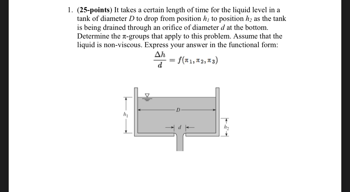 It takes a certain length of time for the liquid