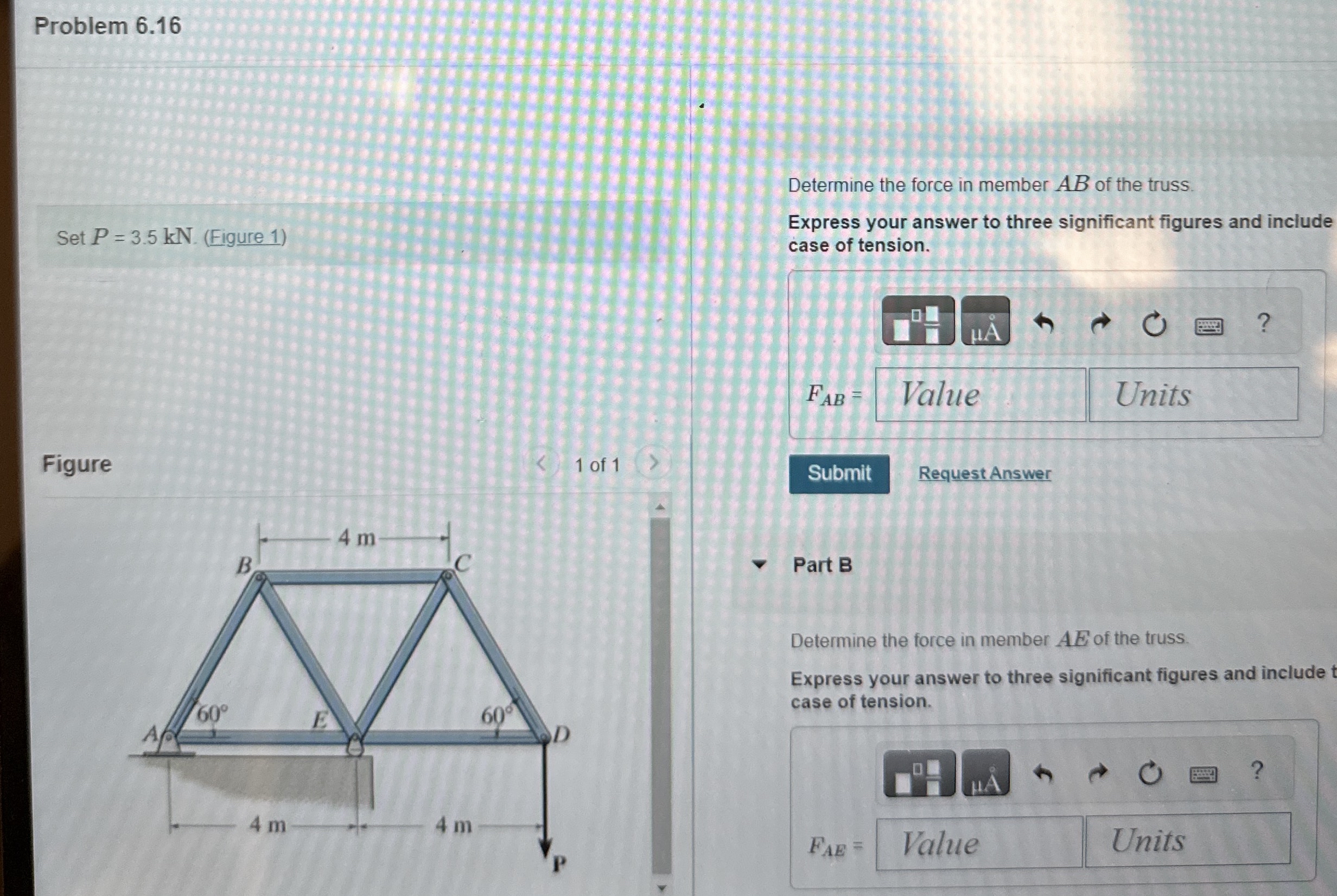 Problem 6 . 1 6 Set P = 3 . 5 k N . ( Figure 1 )