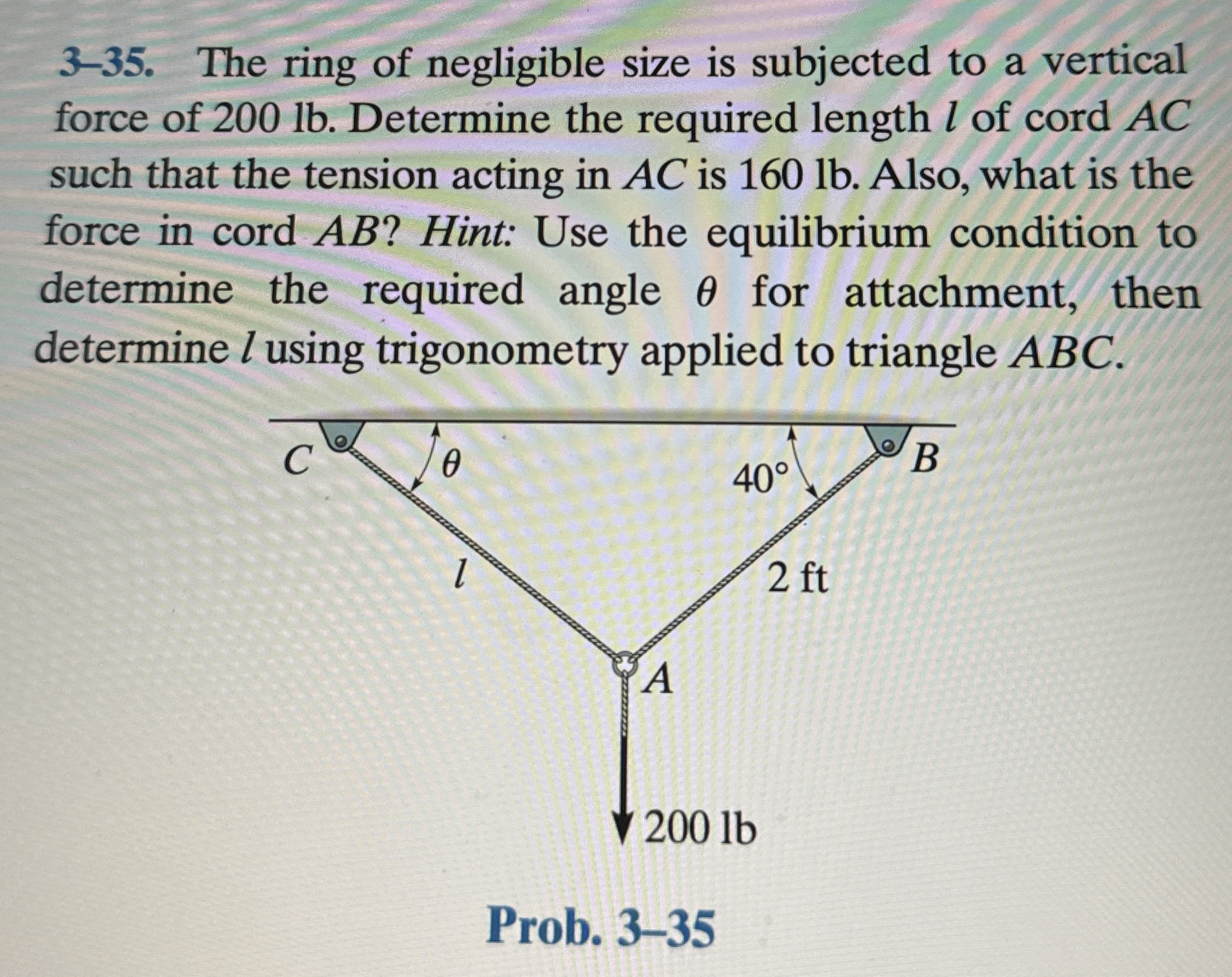 3 - 3 5 . The ring of negligible size is