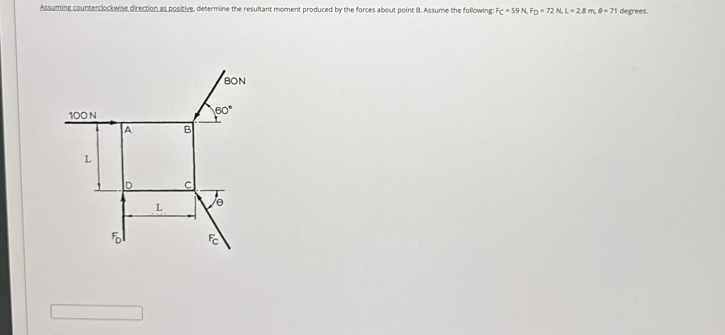 Assuming counterclockwise direction as positive,