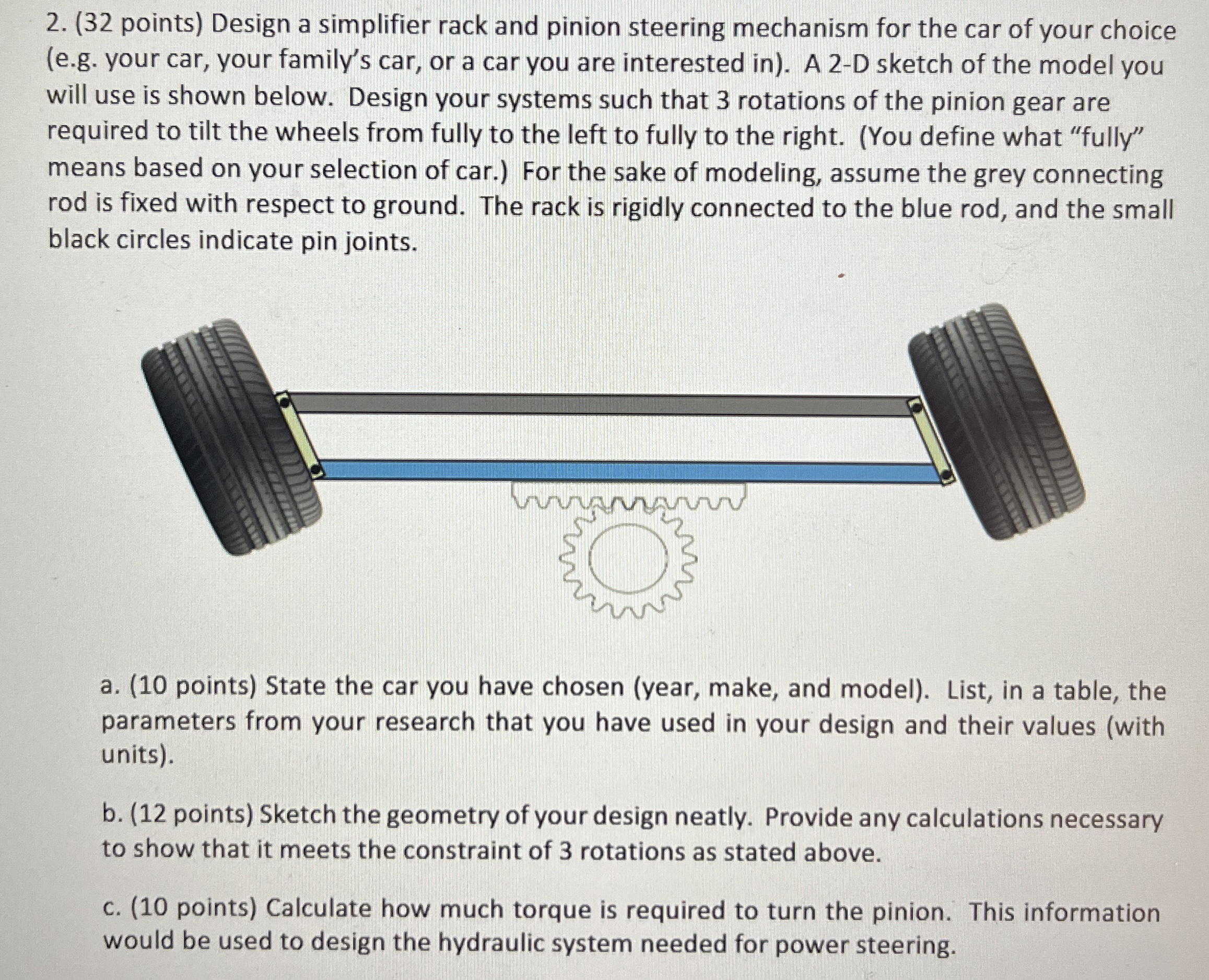 ( 3 2 points ) Design a simplifier rack and