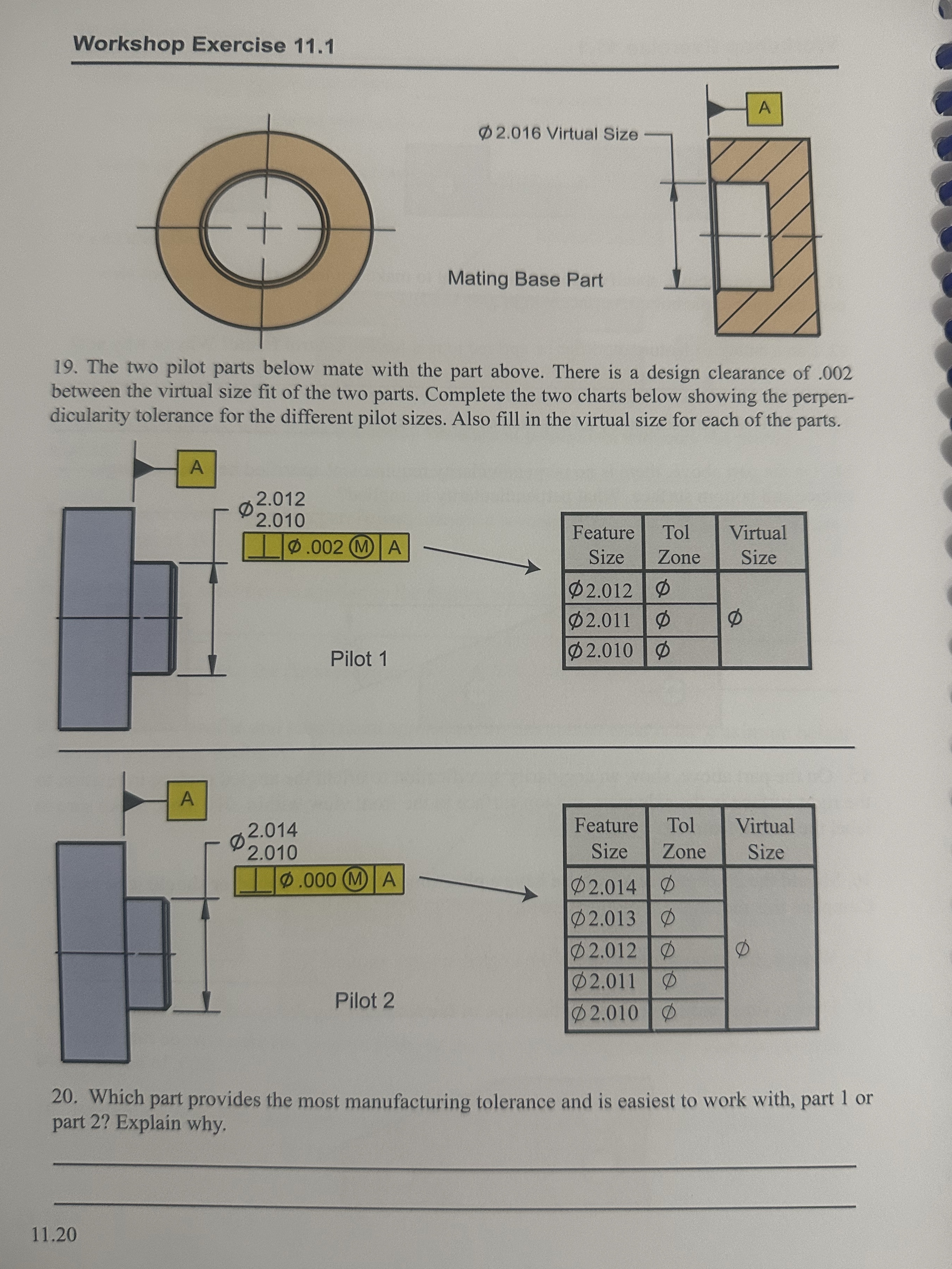 Workshop Exercise 1 1 . 1 Mating Base Part 1 9 .