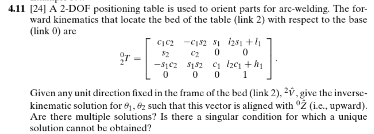 Given any unit direction fixed in the frame of