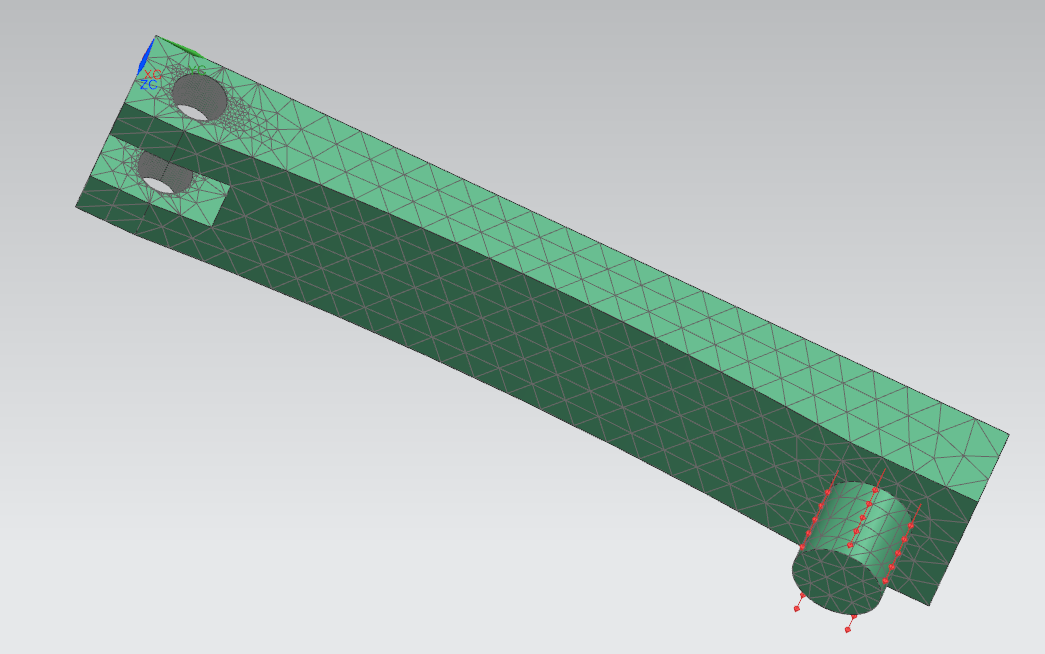 How can I constraint the holes to be only