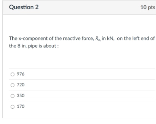 Two nozzles having diameters of 4 in ( 1 0 . 1 6