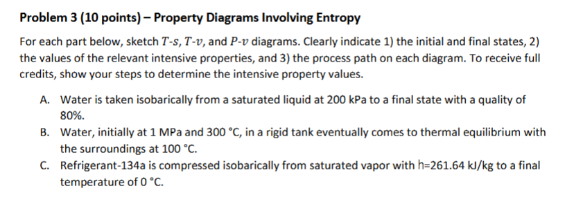 Problem 3 ( 1 0 points ) - Property Diagrams