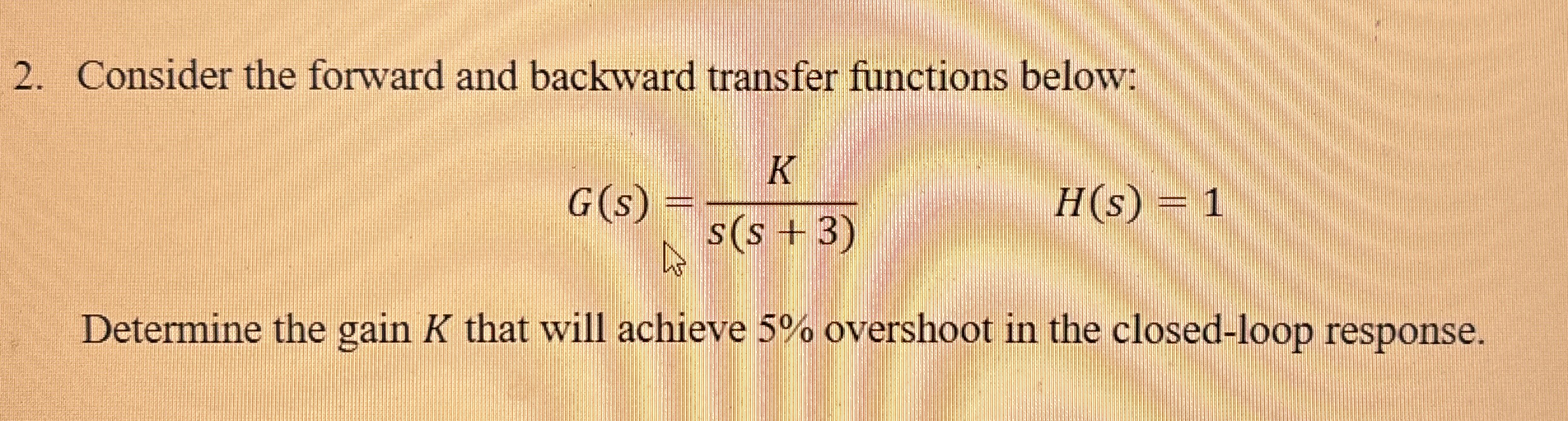 Consider the forward and backward transfer
