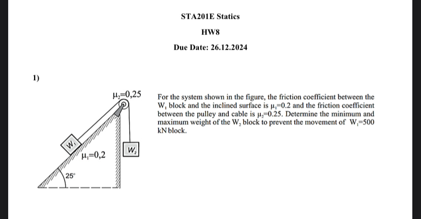 STA 2 0 1 E Statics HW 8 Due Date: 2 6 . 1 2 . 2