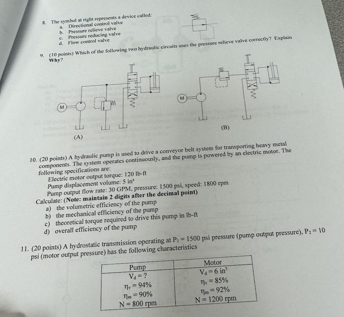 8 . The symbol at right represents a device