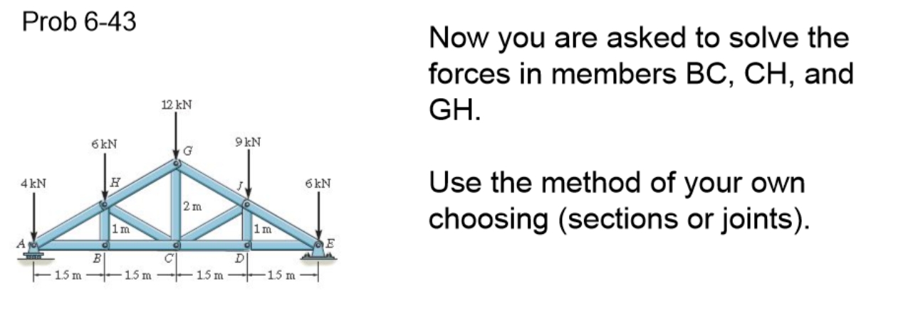 Prob 6 - 4 3 Now you are asked to solve the