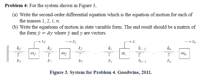 Problem 4 : For the system shown in Figure 3 , (
