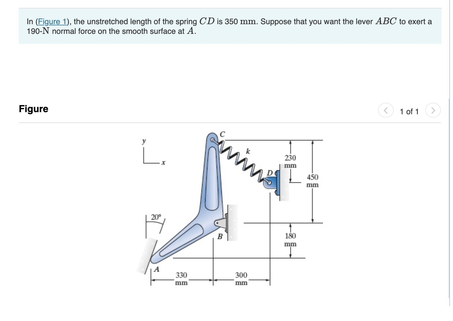 In ( Figure 1 ) , the unstretched length of the
