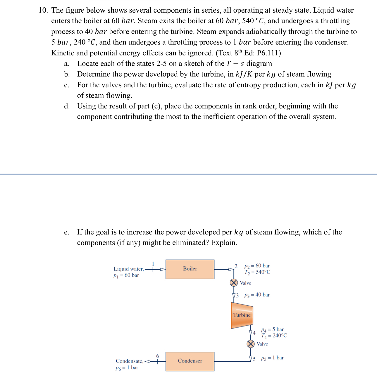 The figure below shows several components in
