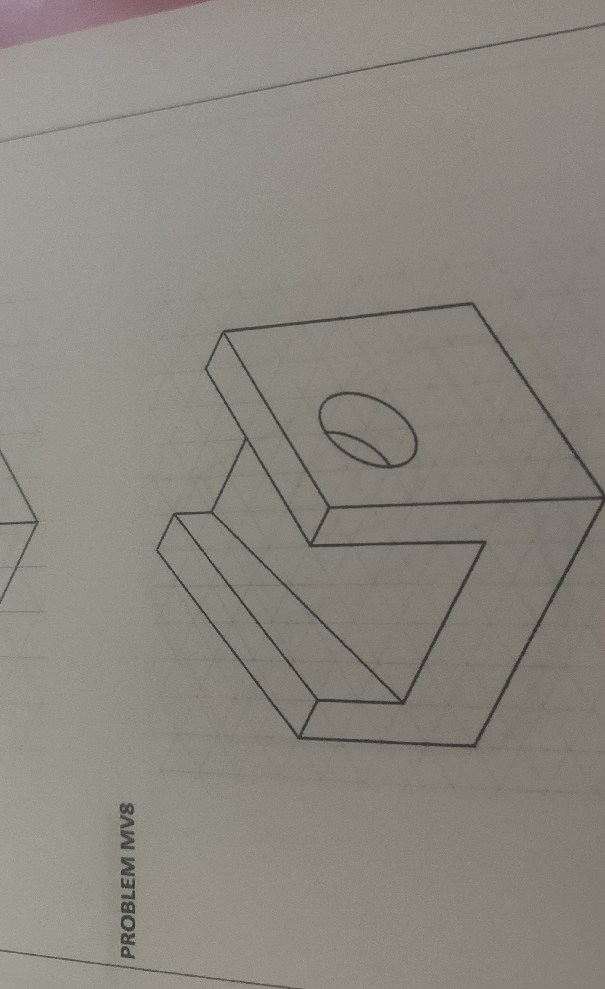 PROBLEM MV 8 Turning into 2 D showing front right