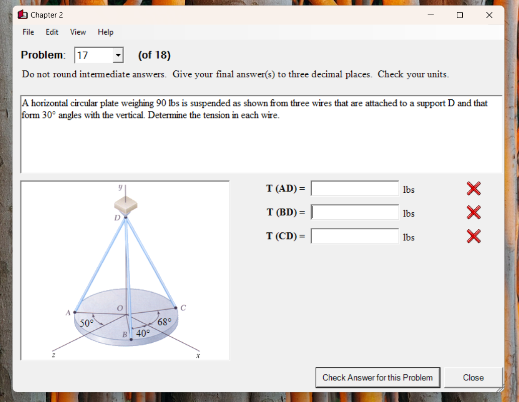 File Edit View Help Problem: ( of 1 8 ) Do not