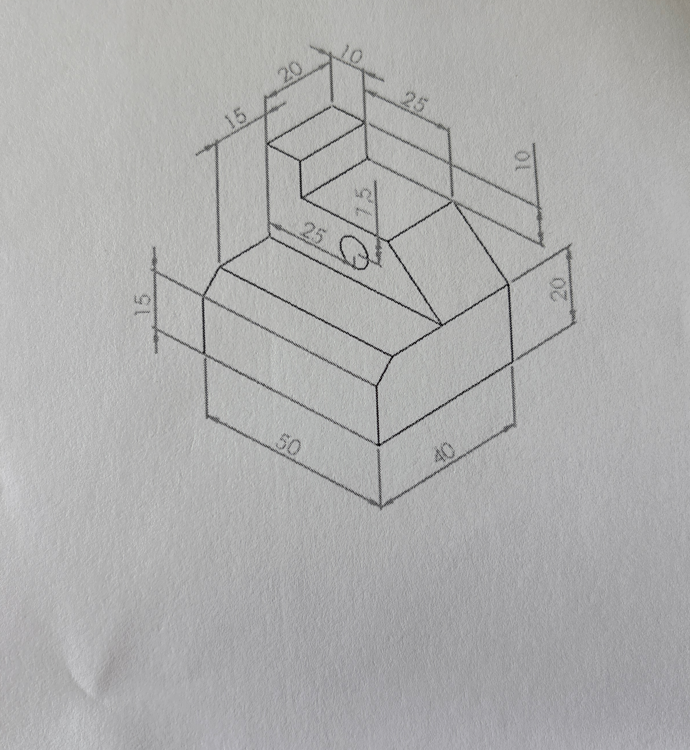 Draw the views you need to describe the part