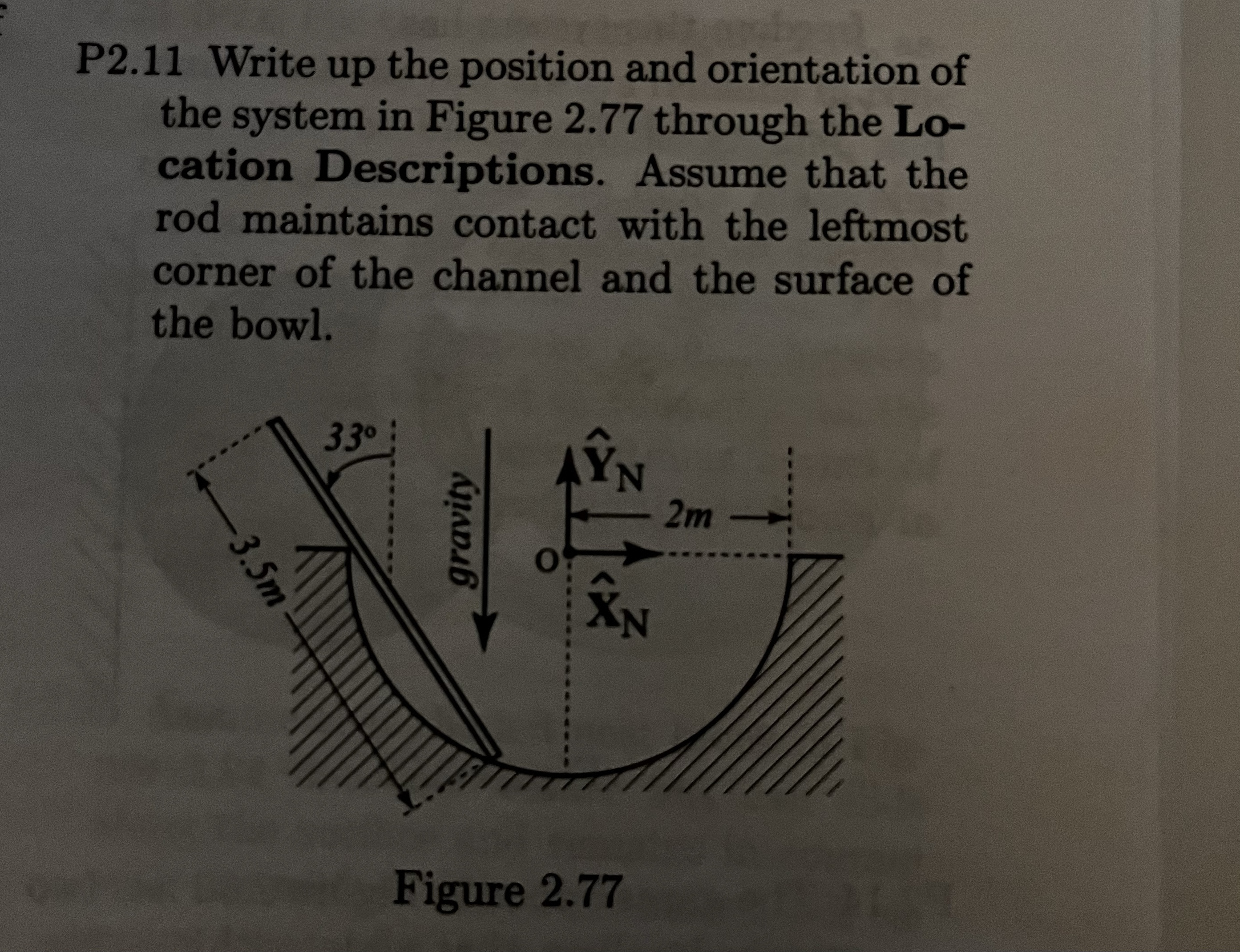 P 2 . 1 1 Write up the position and orientation
