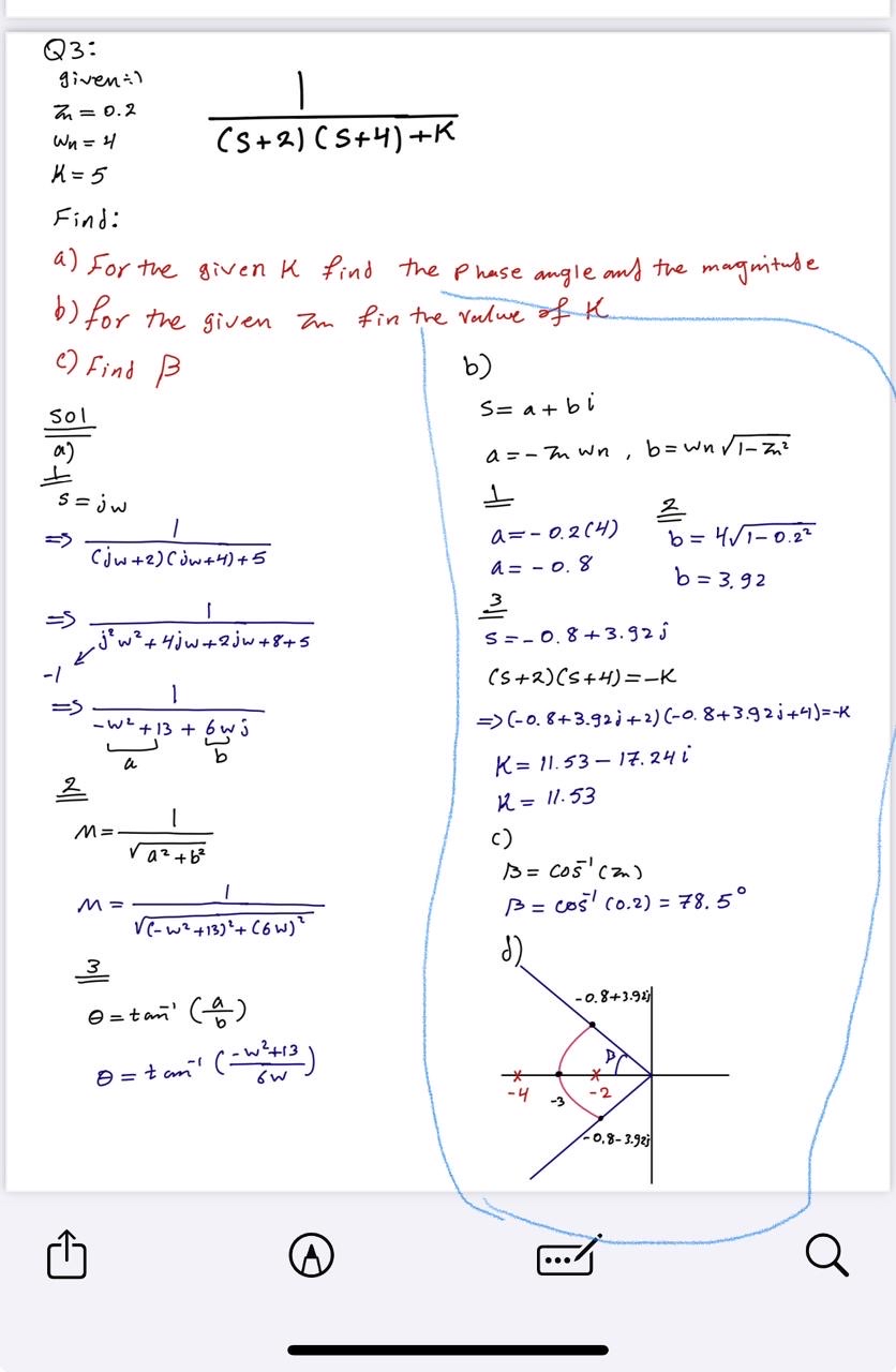 Q 3 : given: 1 z n = 0 . 2 n = 4 1 ( s + 2 ) ( s