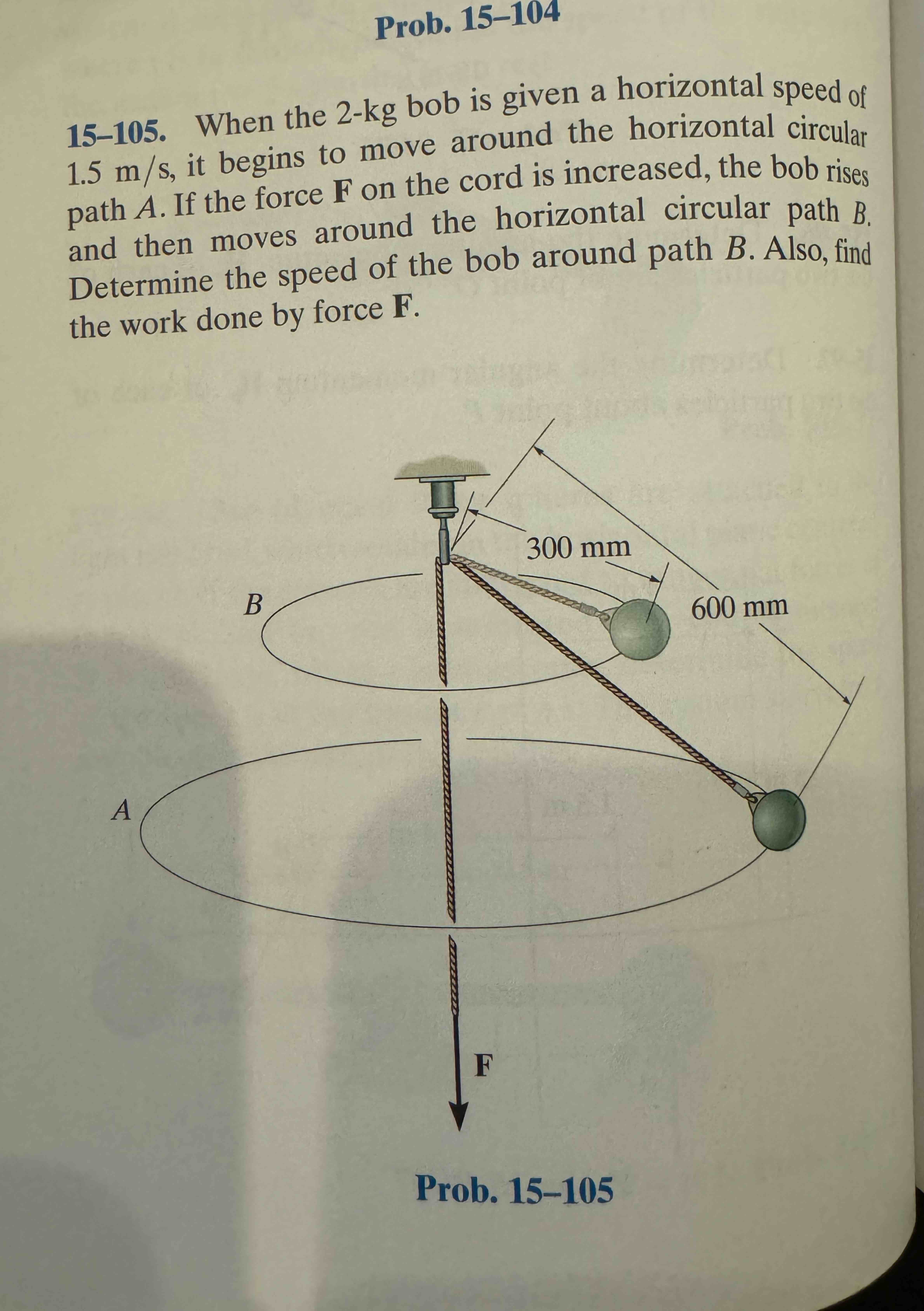 Prob. 1 5 - 1 0 4 1 5 - 1 0 5 . When the \ ( 2 -