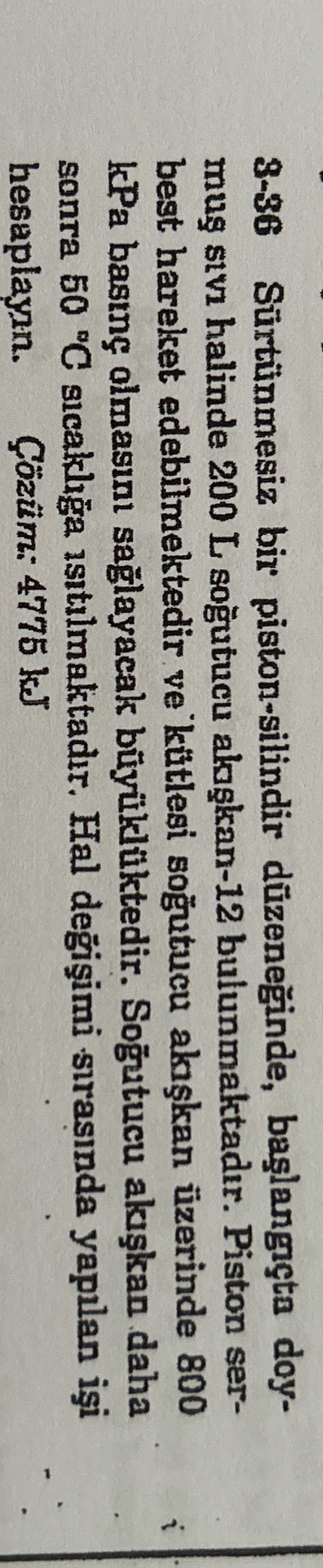 Bir sistem g - cirdigi bir dizi hal desisimi