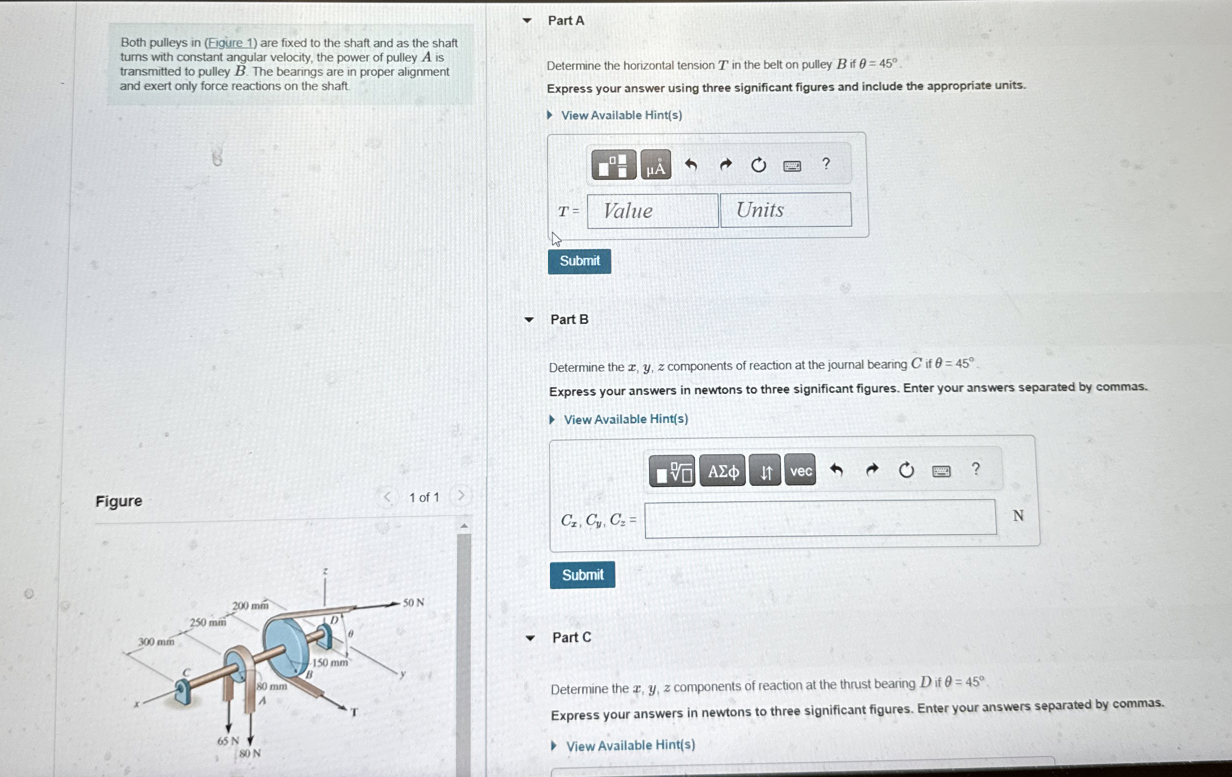 Both pulleys in ( Figure 1 ) are fixed to the