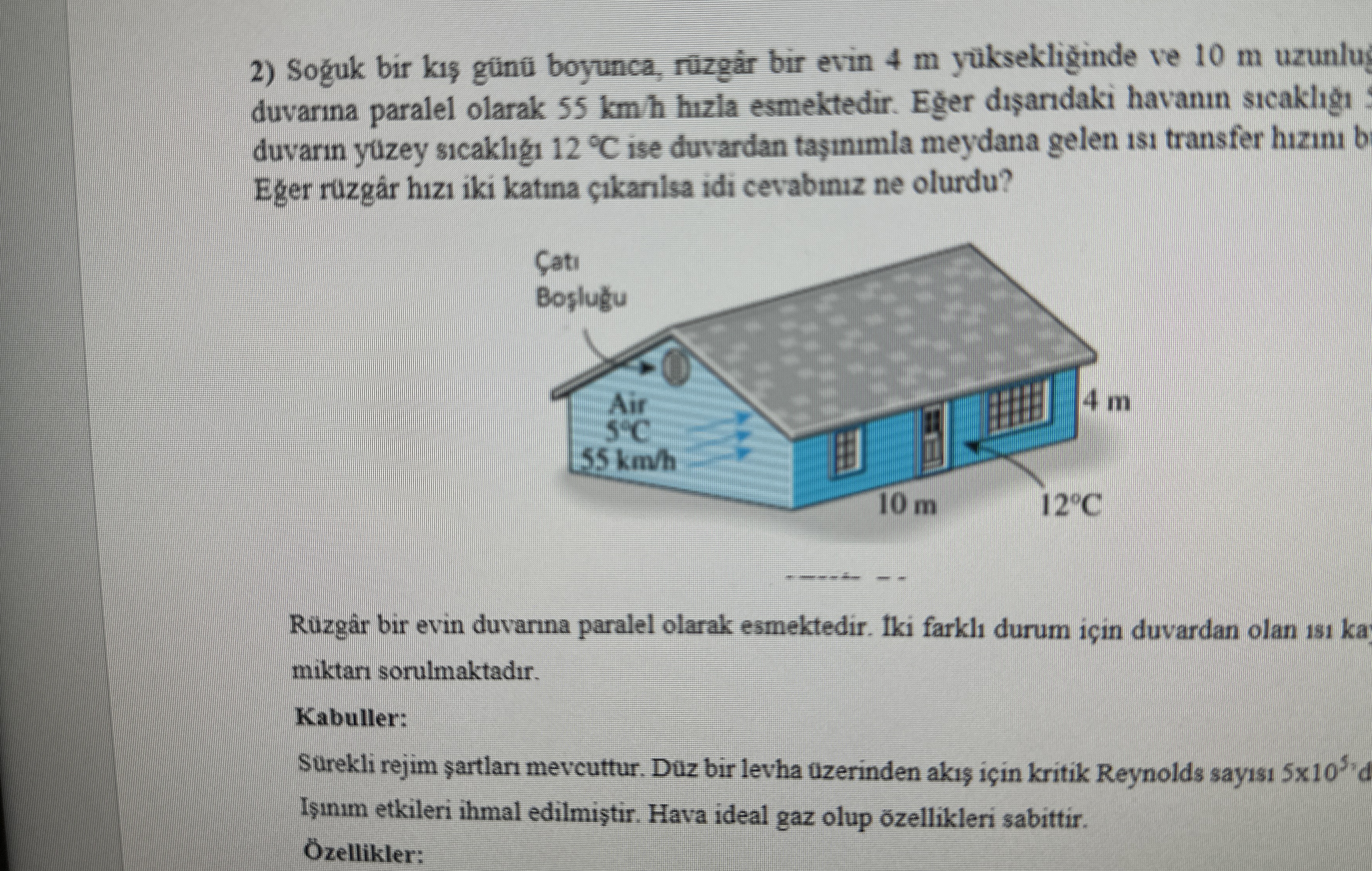 So uk bir k s g ni boyunca, r gg r bir evin 4 m