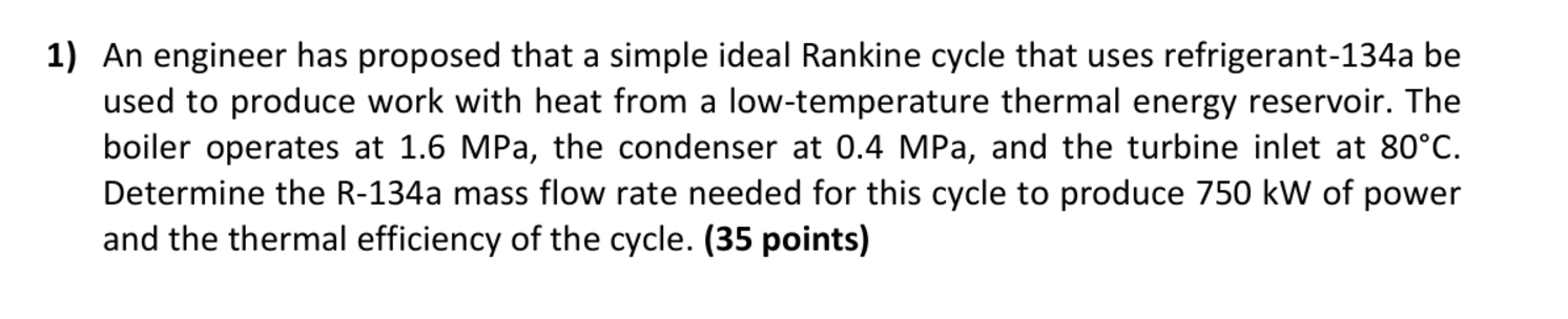 An engineer has proposed that a simple ideal