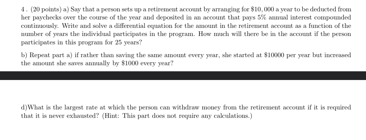 d ) What is the largest rate at which the person