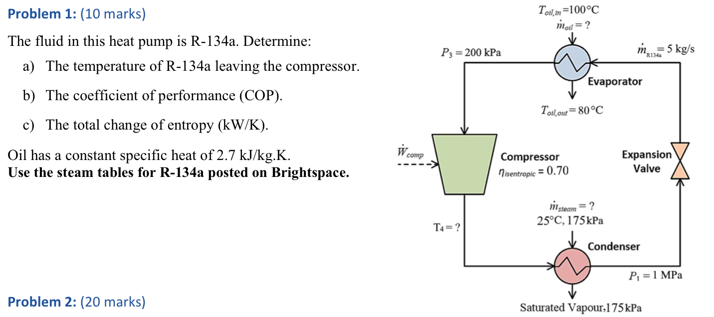 Problem 1 : ( 1 0 marks ) T o l l , m = 1 0 0 C