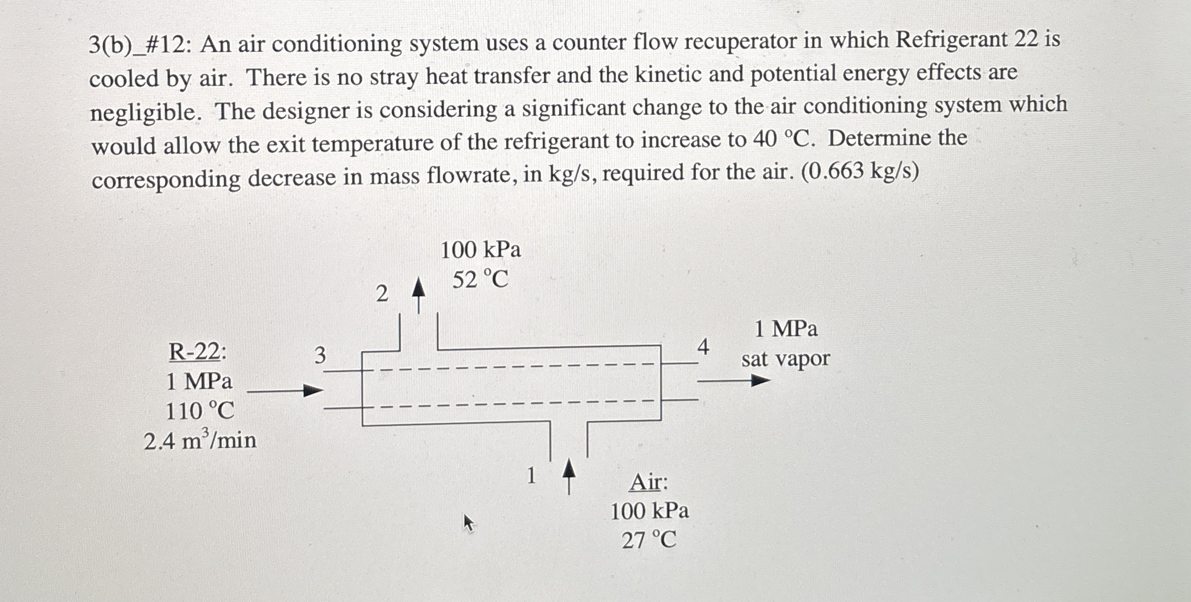 3 ( b ) _ # 1 2 : An air conditioning system uses