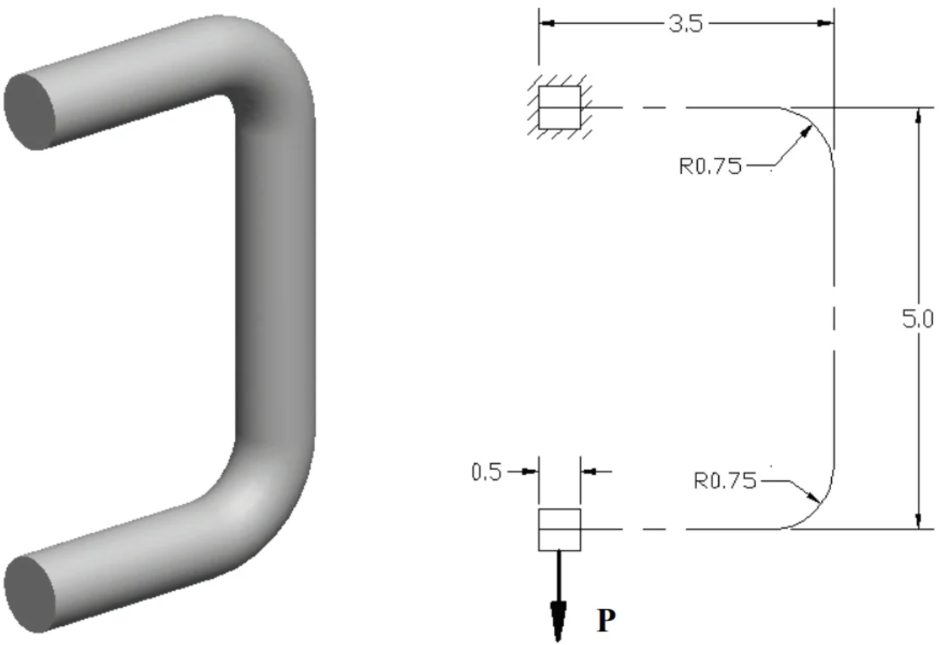 For the steel U - shape design ( diameter: 3 4 )