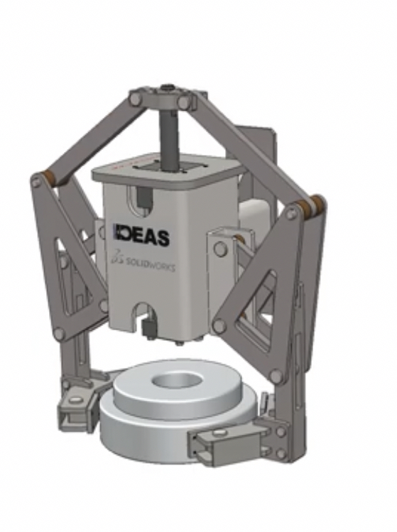 Draw the following in four bar mechanism in 2 D