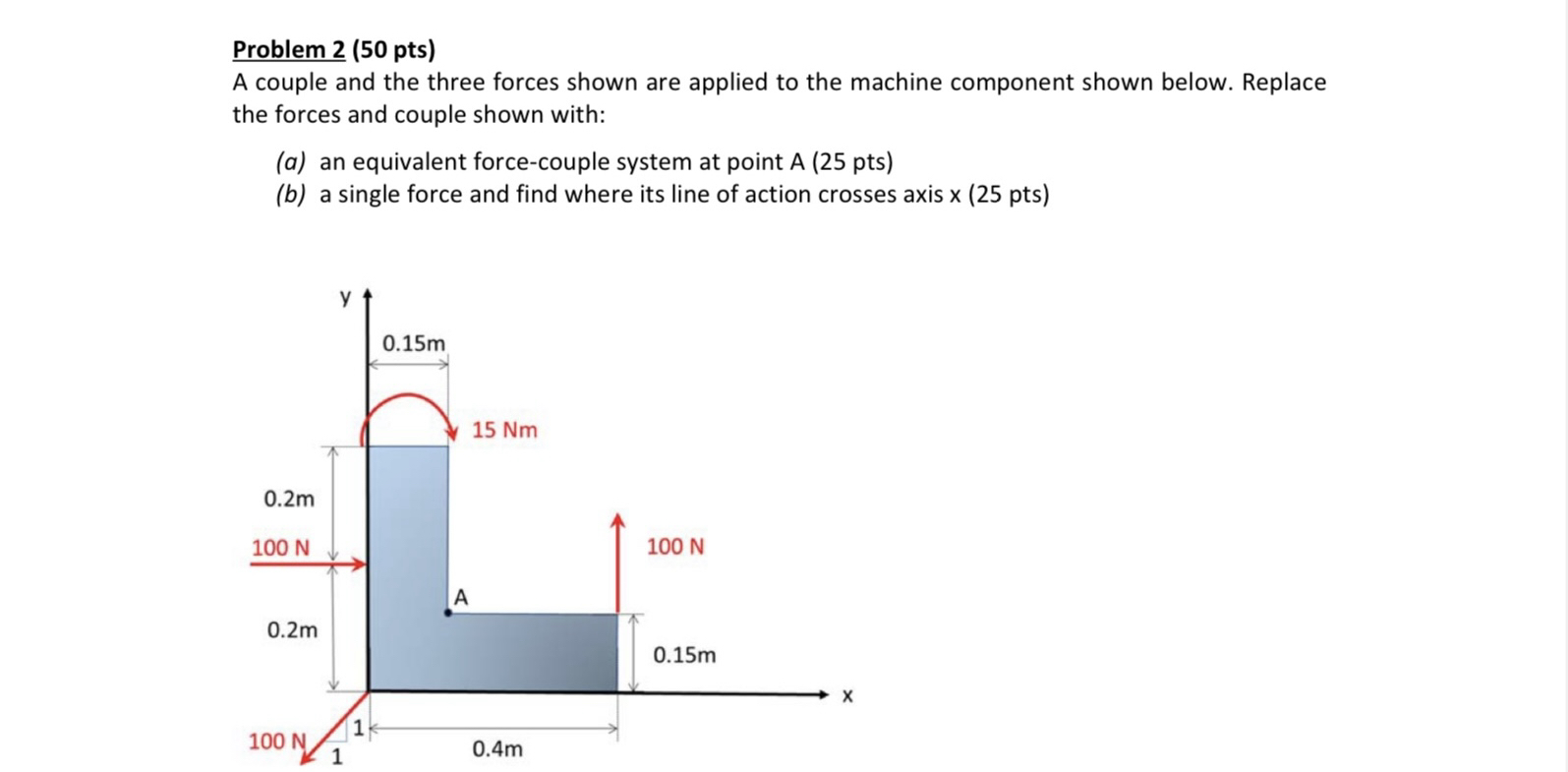 Problem 2 ( 5 0 pts ) A couple and the three