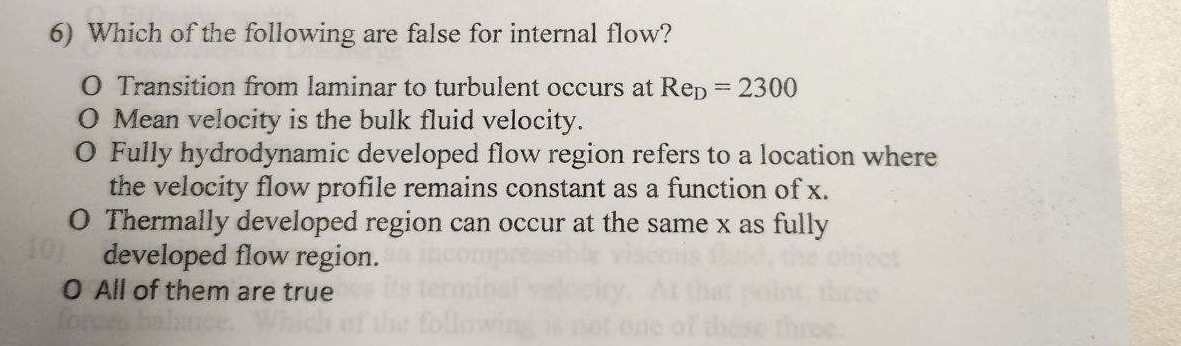 Which of the following are false for internal