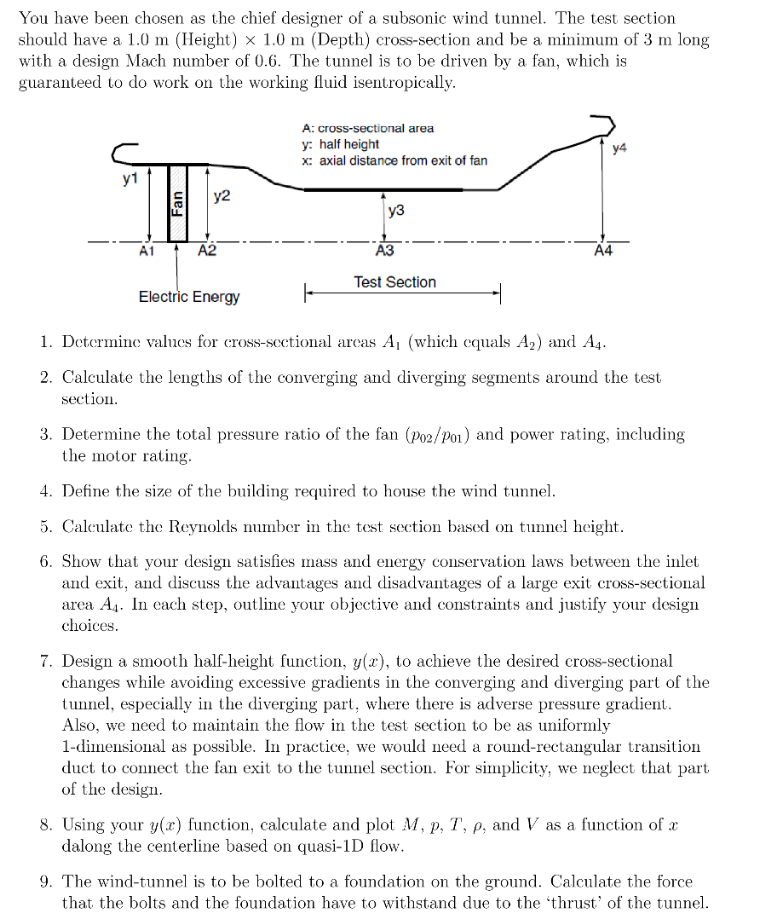 You have been chosen as the chief designer of a