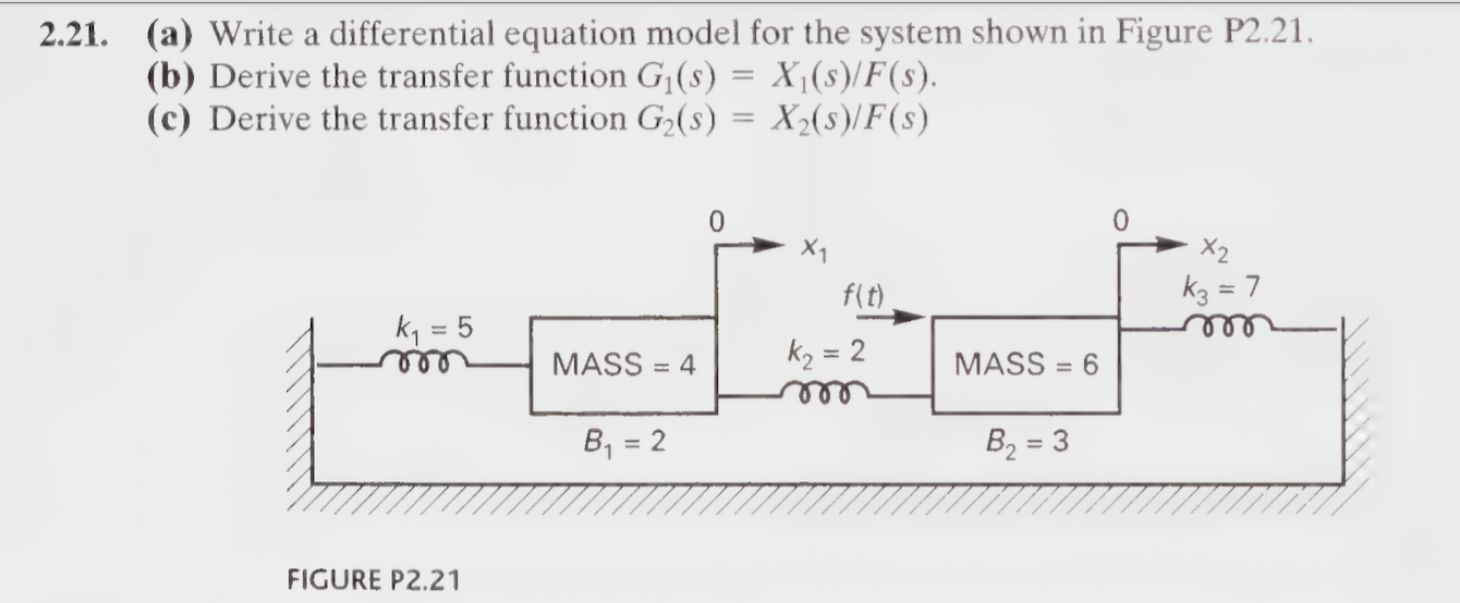 2 . 2 1 . ( a ) Write a differential equation
