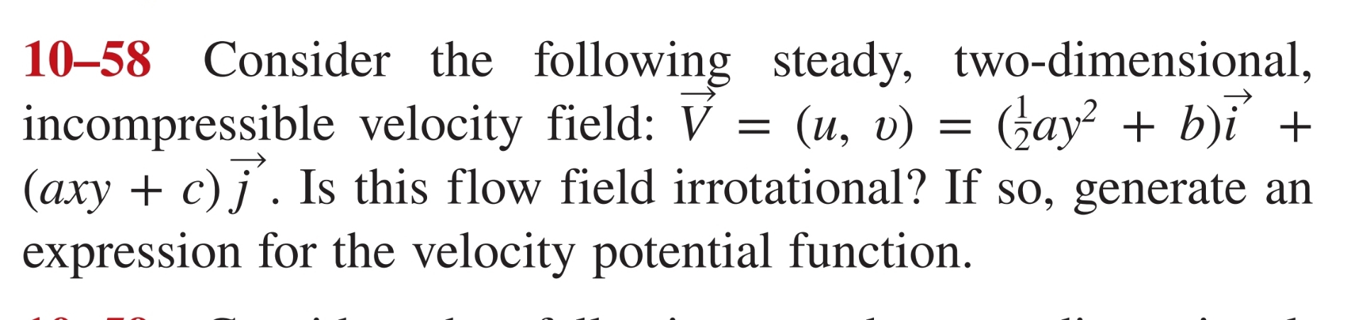 1 0 - 5 8 Consider the following steady, two -