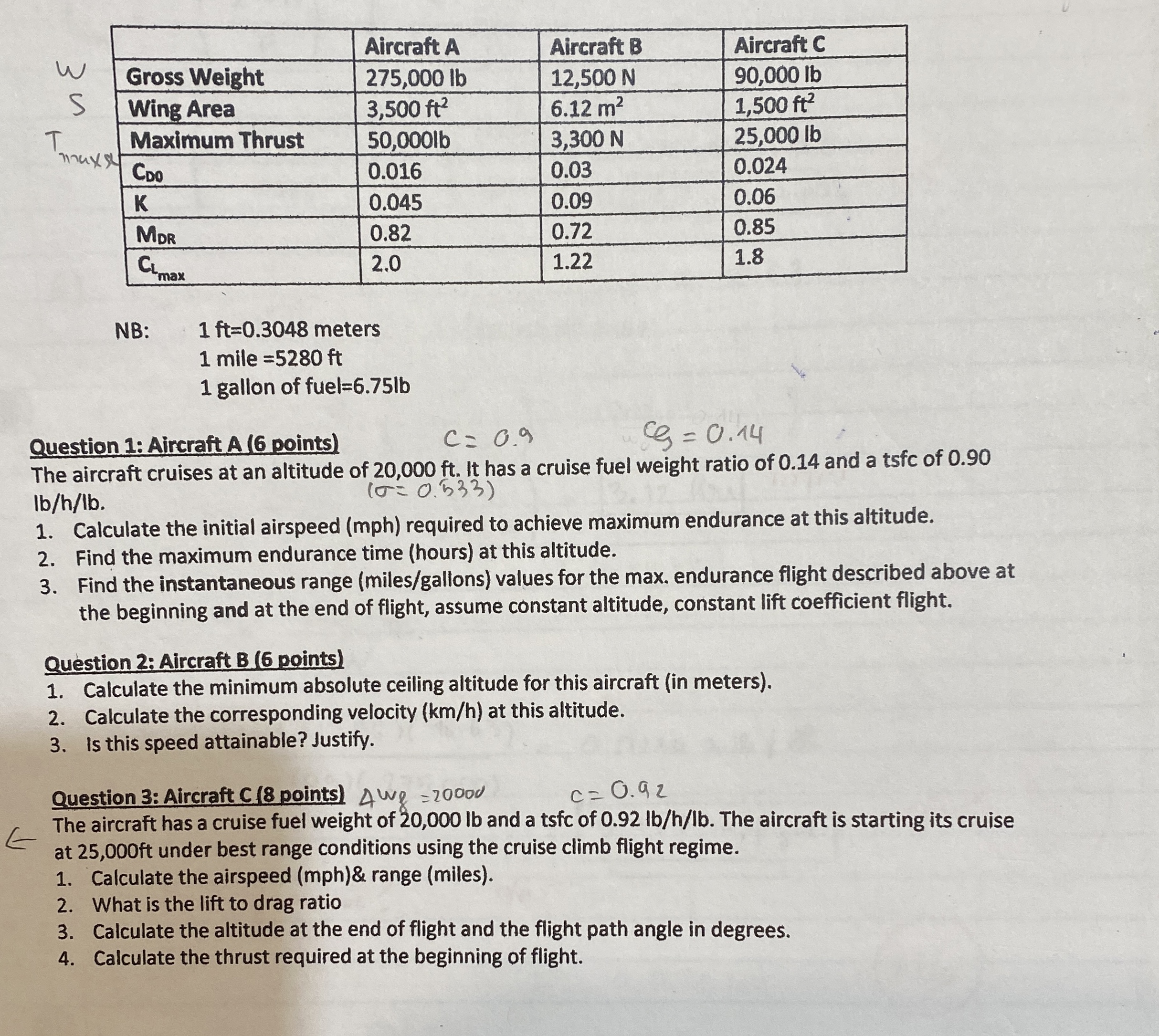 NB: , 1 f t = 0 . 3 0 4 8 meters 1 mile = 5 2 8 0