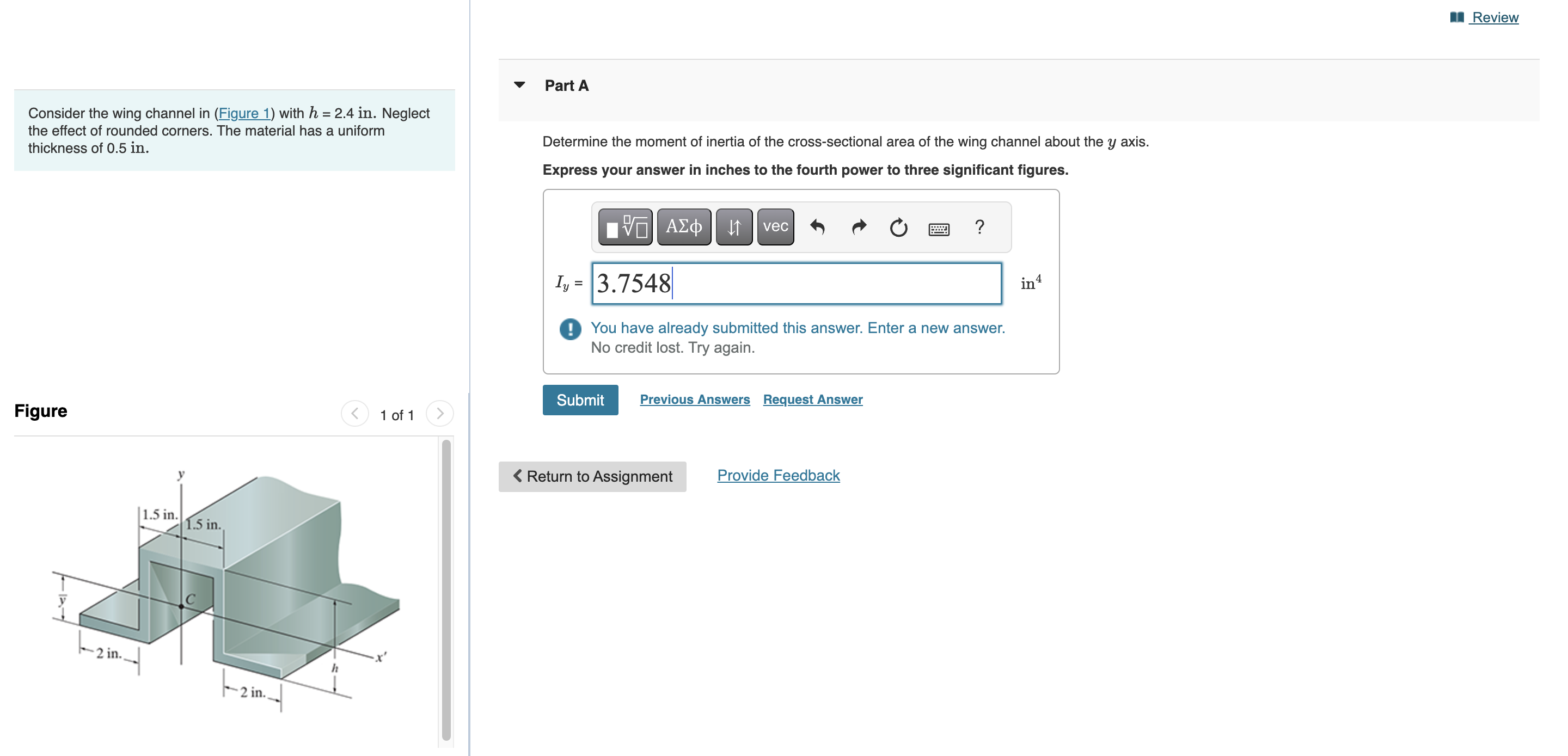 Consider the wing channel in ( Figure 1 ) with \