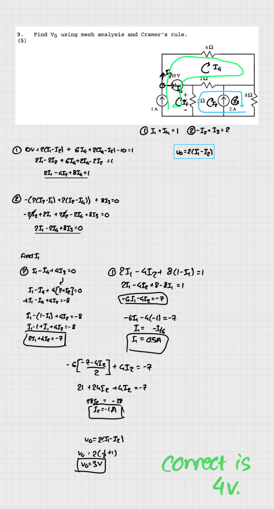 I dont know answer is 4 V