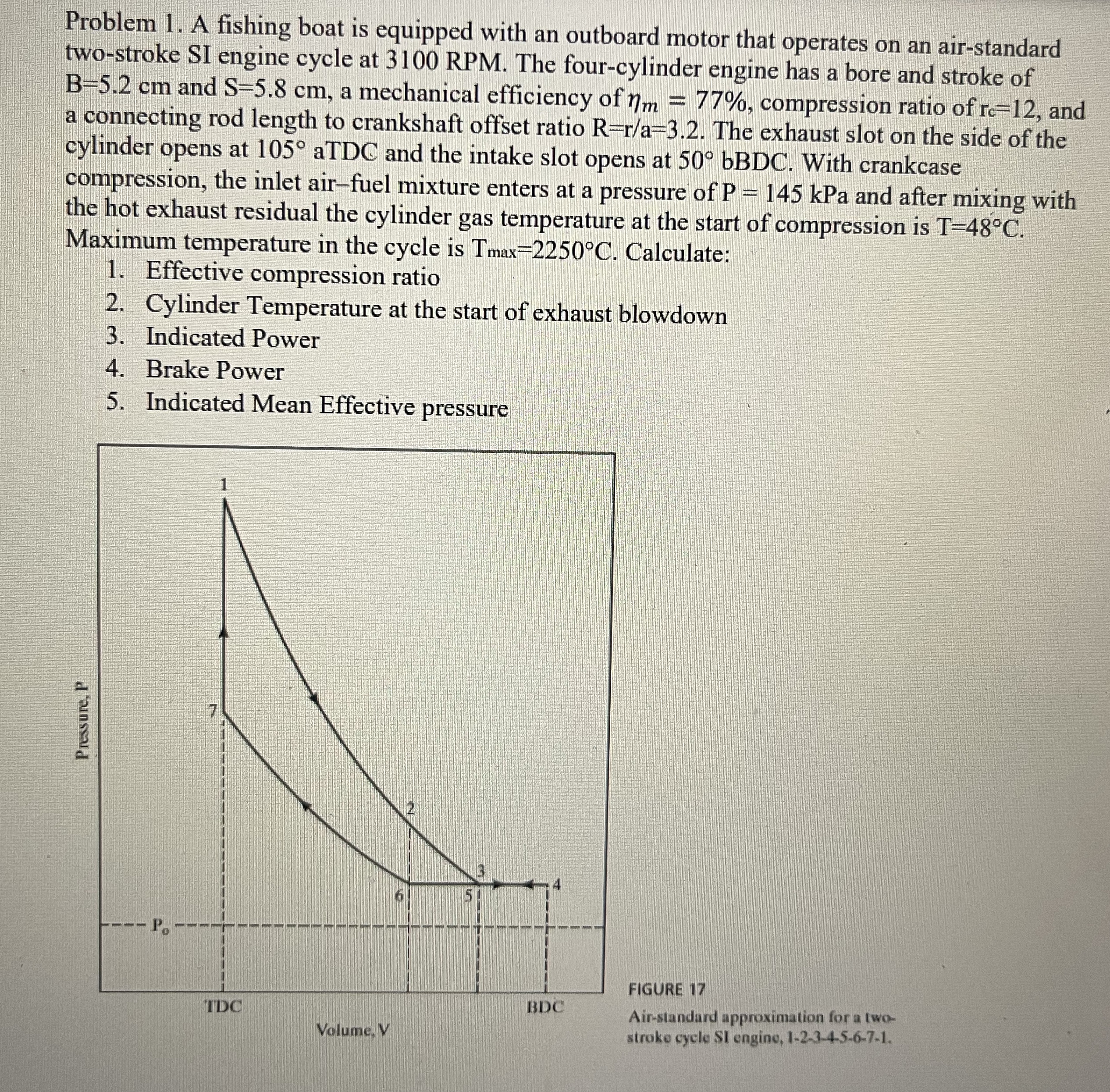 Problem 1 . A fishing boat is equipped with an