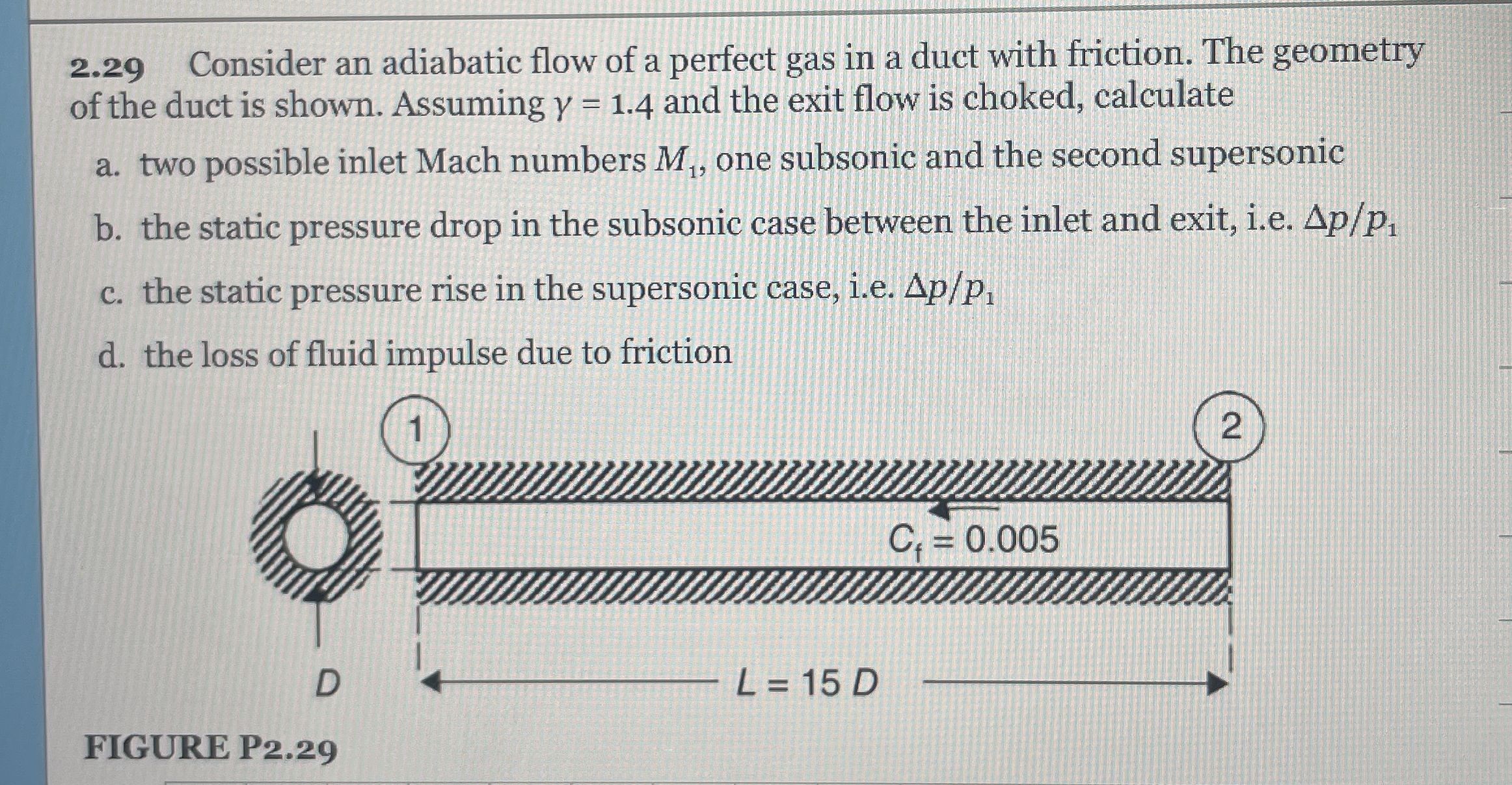2 . 2 9 Consider an adiabatic flow of a perfect