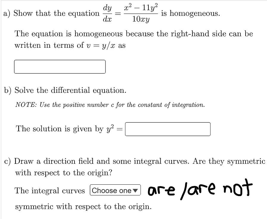 I need answe for part b and c