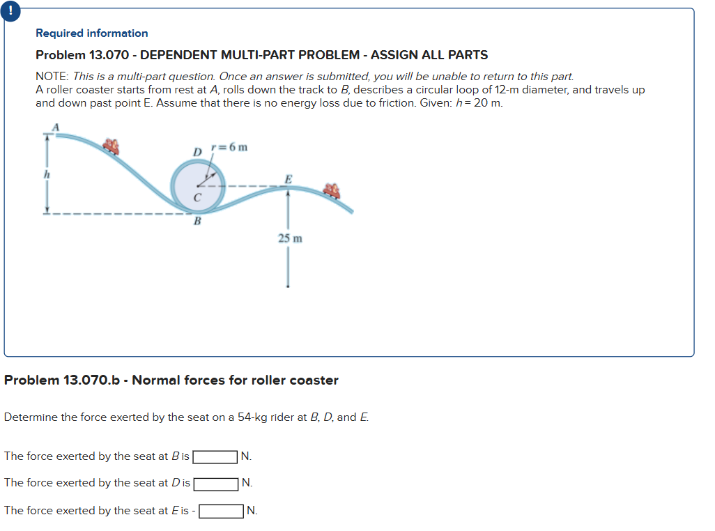 Required information Problem 1 3 . 0 7 0 -