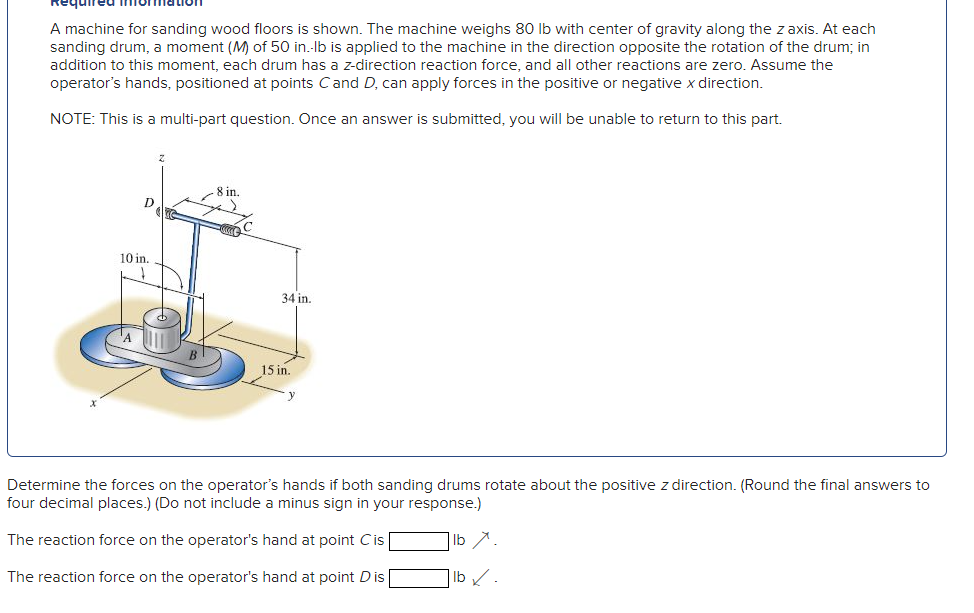 A machine for sanding wood floors is shown. The